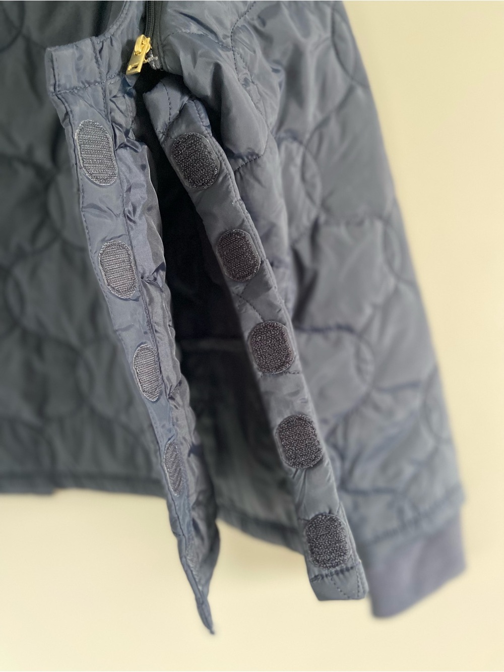 a new day Navy Quilted Circle-Pattern Puffer Jacket - Picture 9 of 14